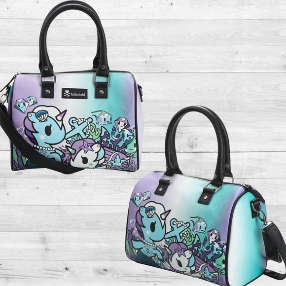 Loungefly Handbags - Loungefly Tokidoki Mermicorno Barrel Bag